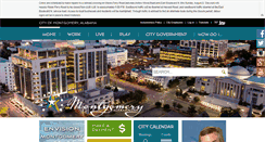 Desktop Screenshot of montgomeryal.gov
